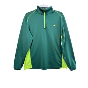 Masters Tech 1/4 Zip Pullover Mens XXL Green The Masters Augusta National